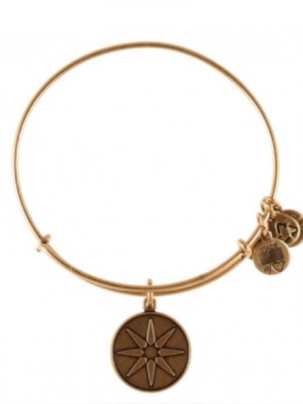 Alex and Ani Bangle Bar "Star of Venus" Expandable Bracelet | NWT
